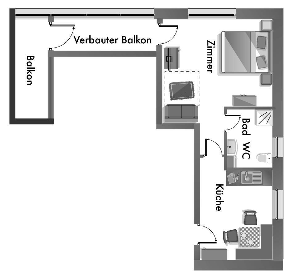 Appartement Kristall 陶普利茨 外观 照片
